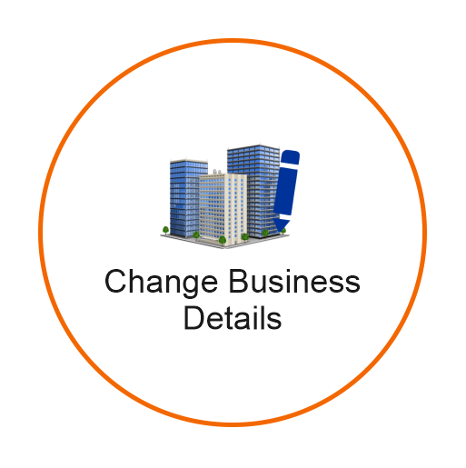 change business details
